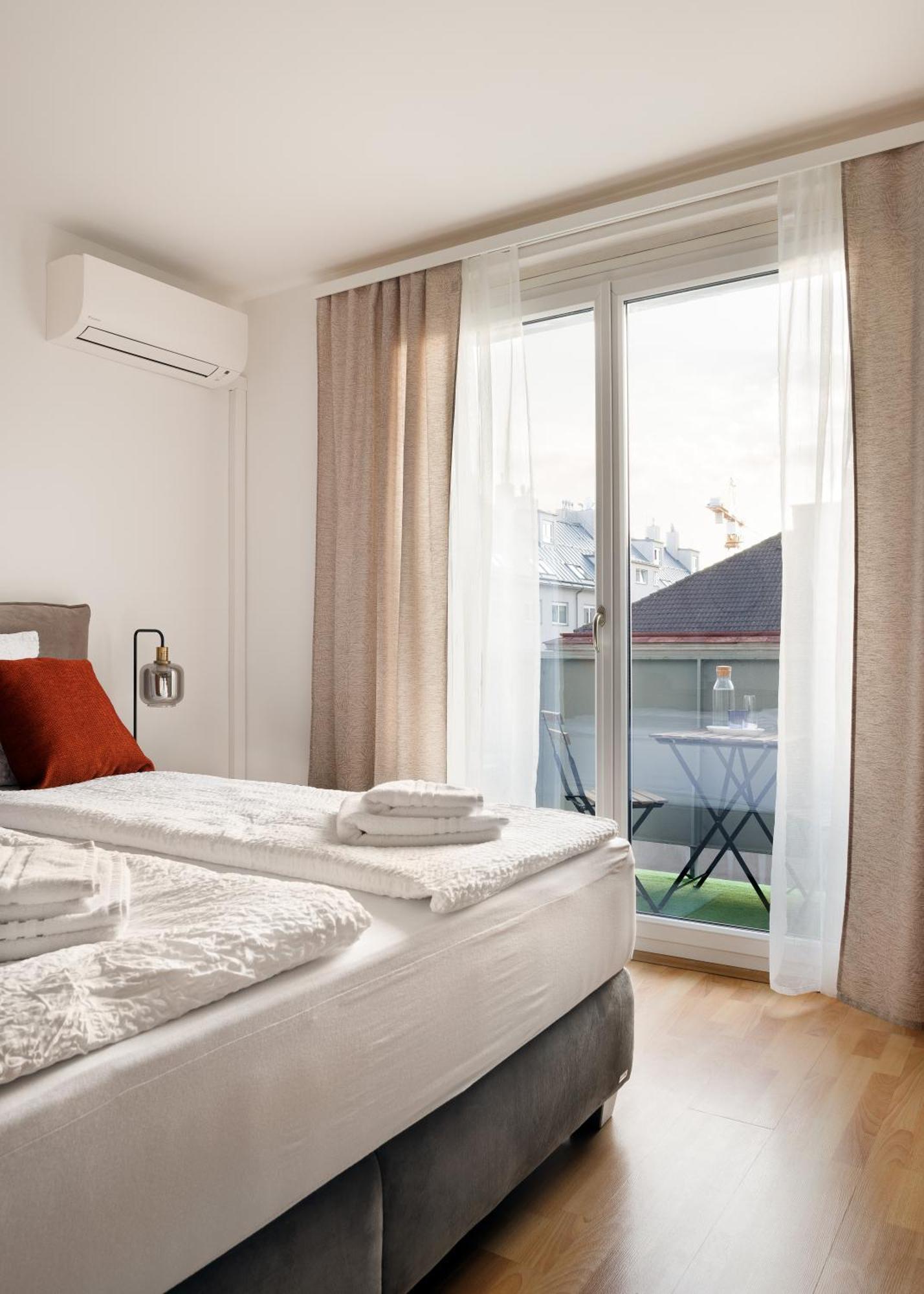 Neu! Apartment Mit Klimaanlage, Nahe Hauptbahnhof Вена Экстерьер фото